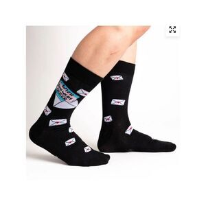 NWT Sock it to Me Wish You Were Queer Unisex Crew Socks